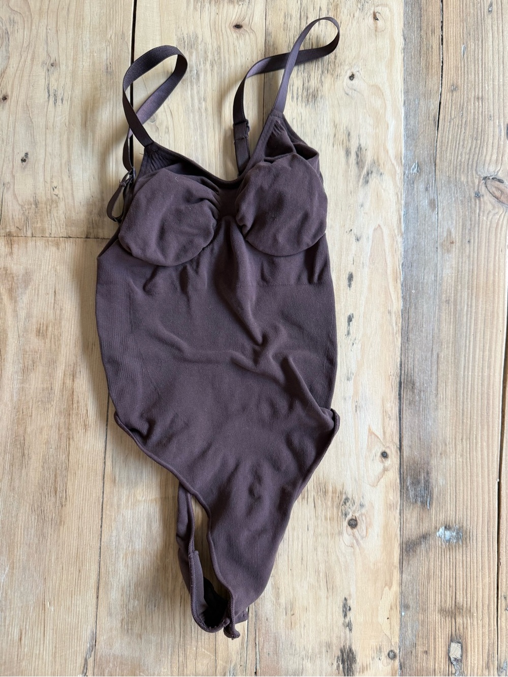 Skims bodysuit brown medium